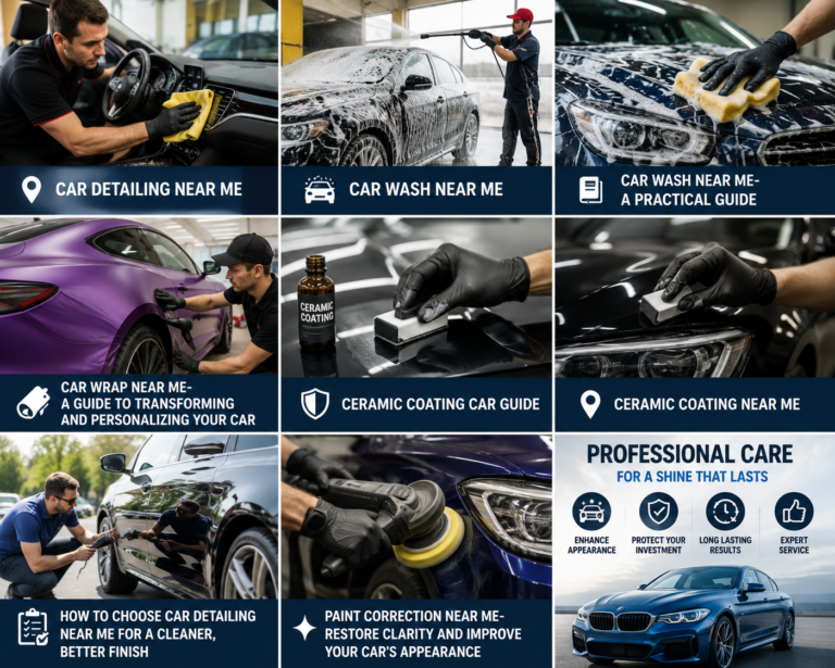Paint Correction Near Me – Restoring Clarity to Dull and Swirled Automotive Paint